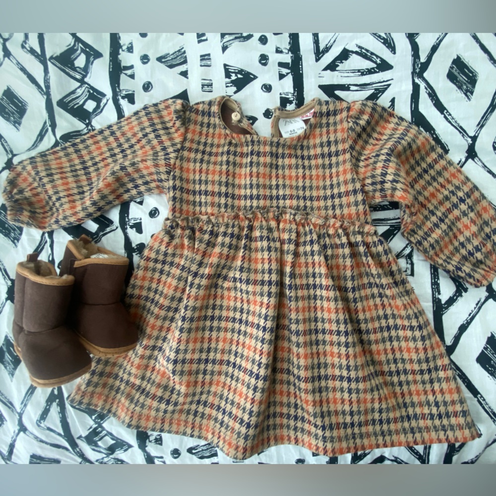 Zara infant girl dress with boots